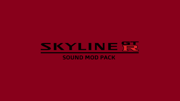 [TDU Platinum] Skyline GTR Sound Mod Pack!