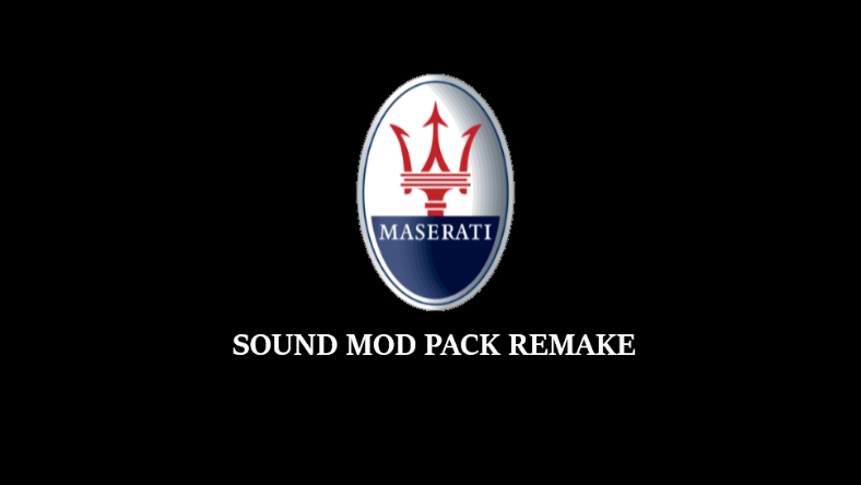[TDU Platinum] Maserati Sound Mod Pack Remake!
