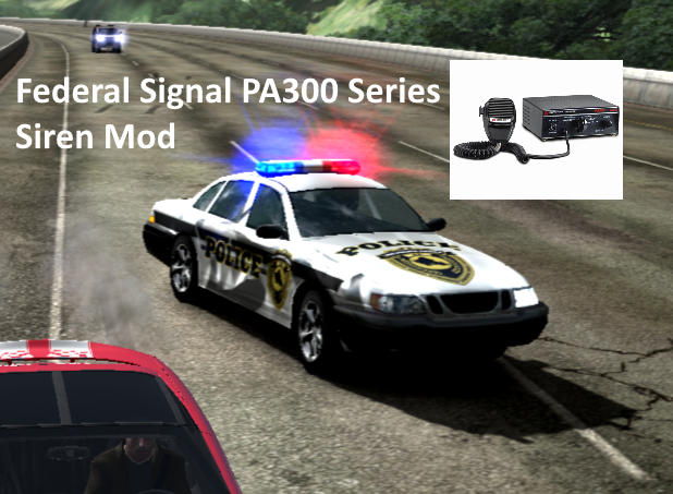 Federal Signal PA300 Series Siren mod